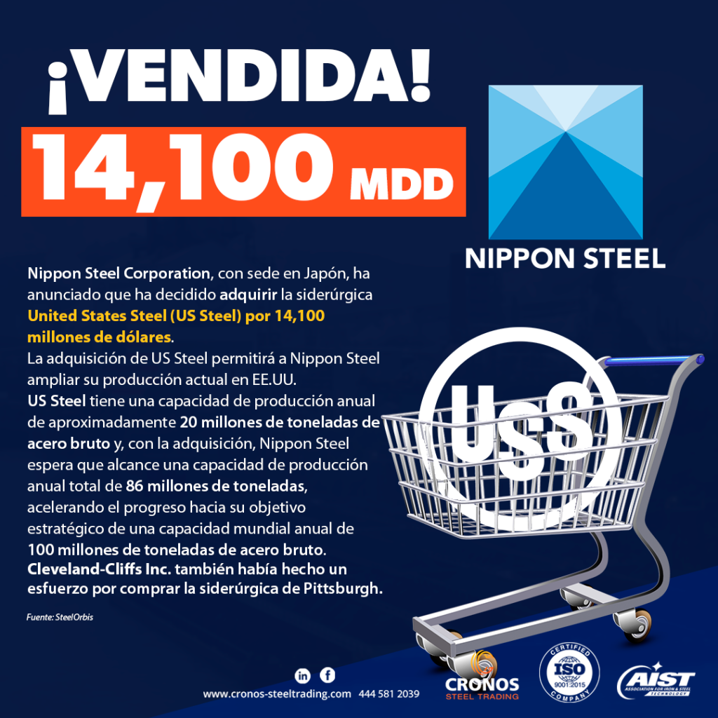 Venta US Steel Nippon Steel